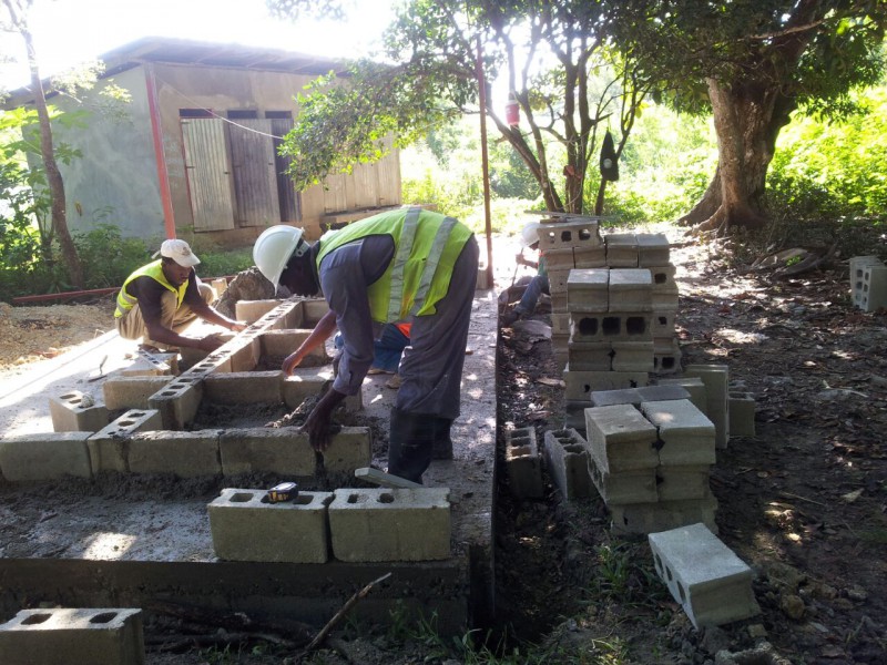 2ème étape des travaux