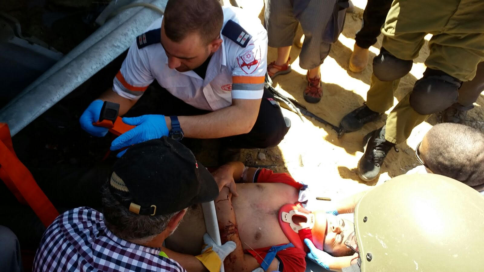 Un exercice devient réalité, Neguev, Israël, août 2015