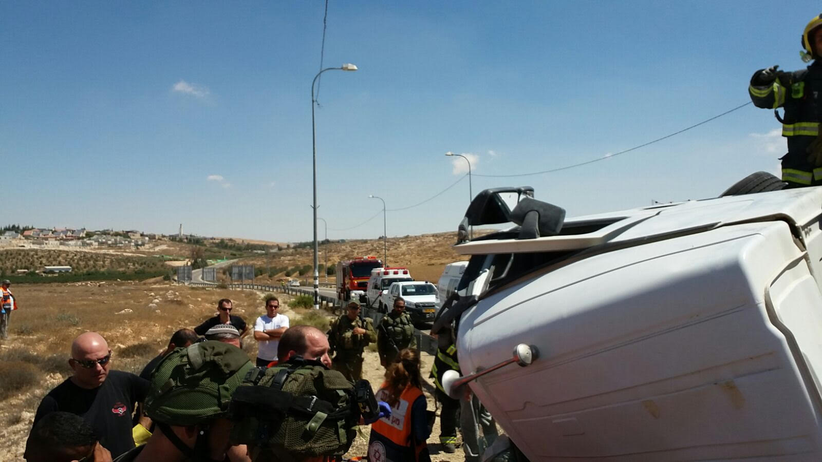 Un exercice devient réalité, Neguev, Israël, août 2015