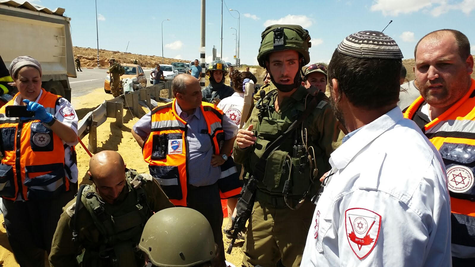 Un exercice devient réalité, Neguev, Israël, août 2015