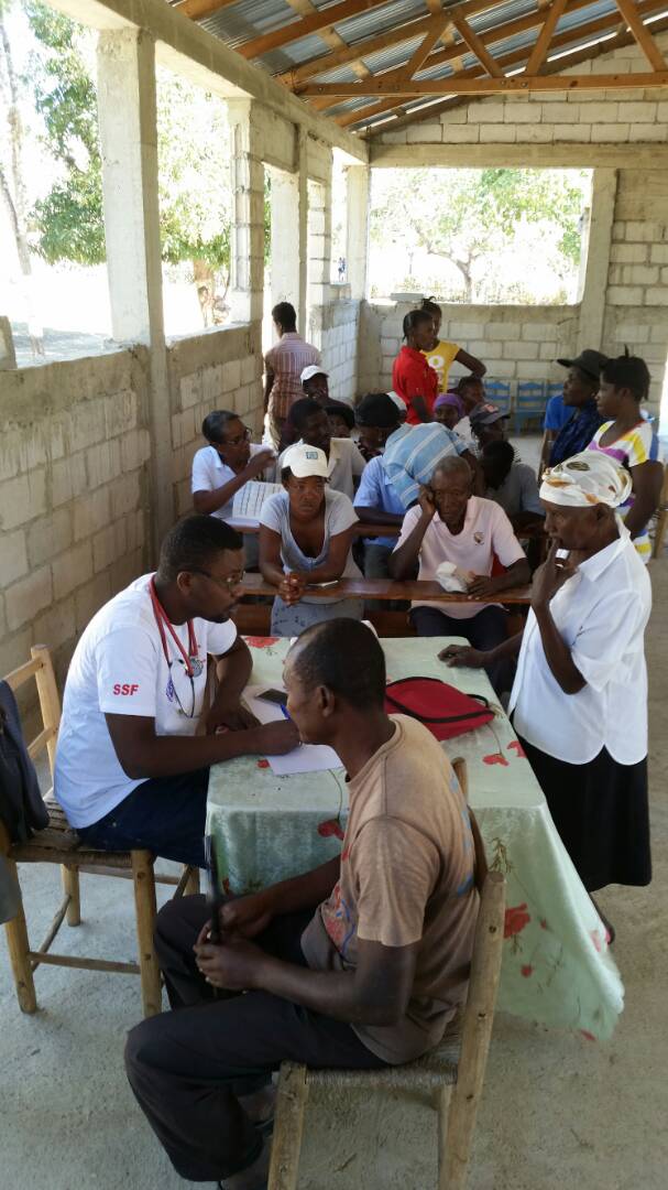 Consultation médicale, Bonabite (Haïti), février 2018