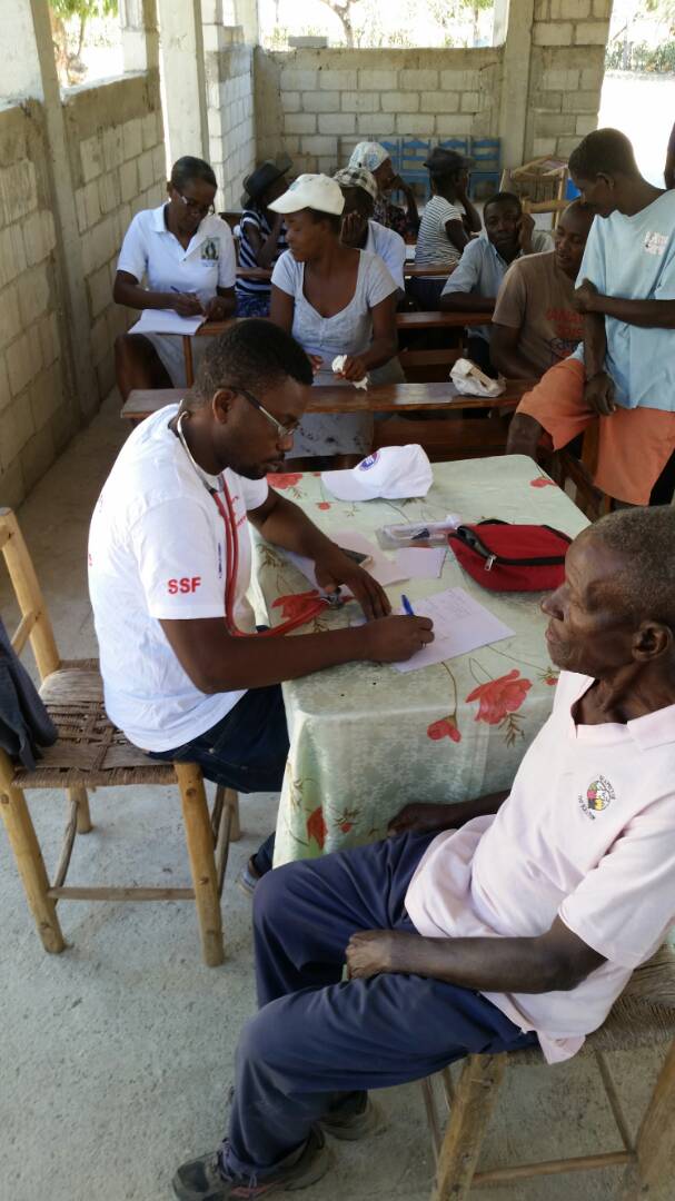 Consultation médicale, Bonabite (Haïti), février 2018