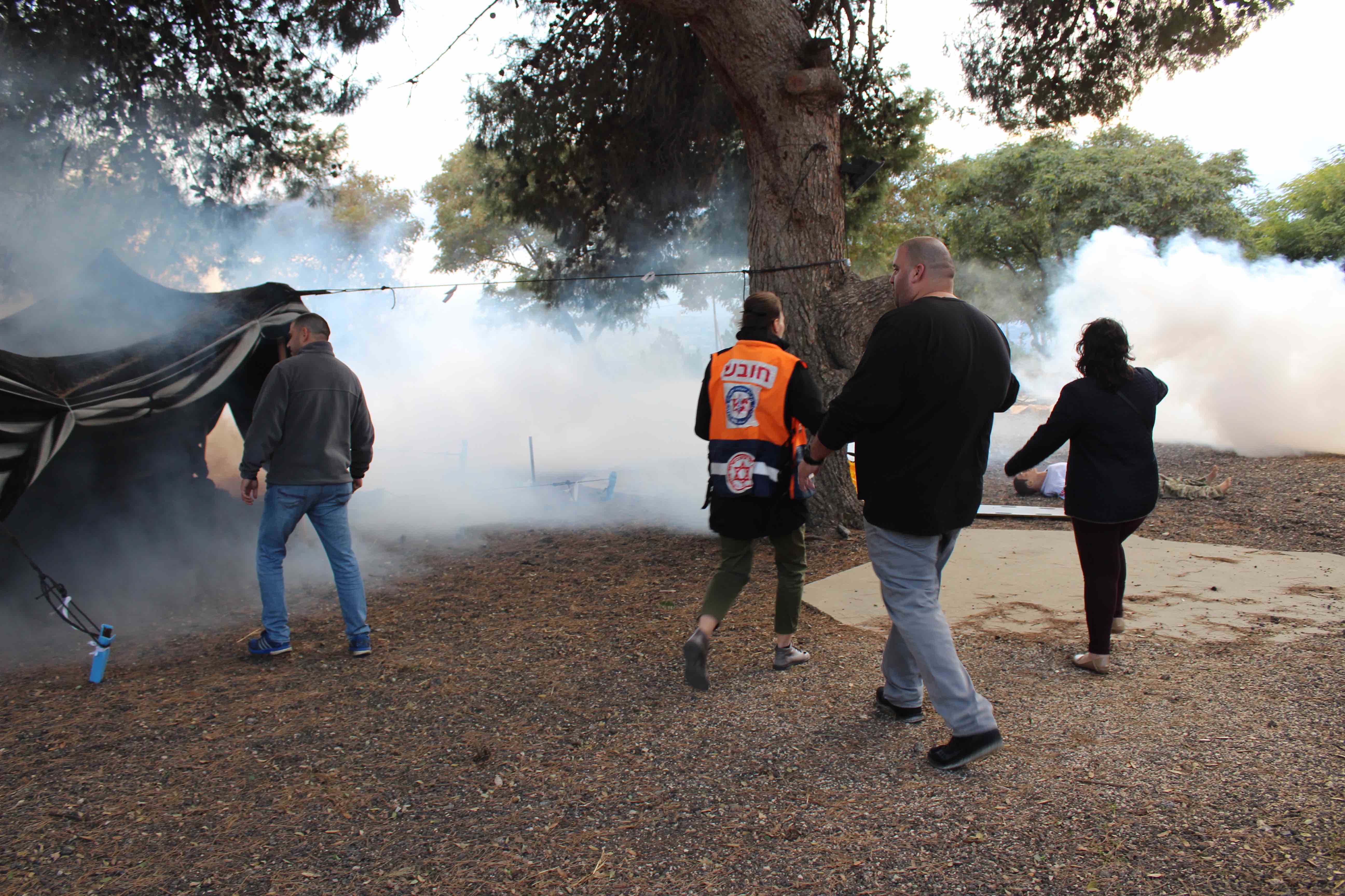 Exercice de simulation, Israël, février 2018