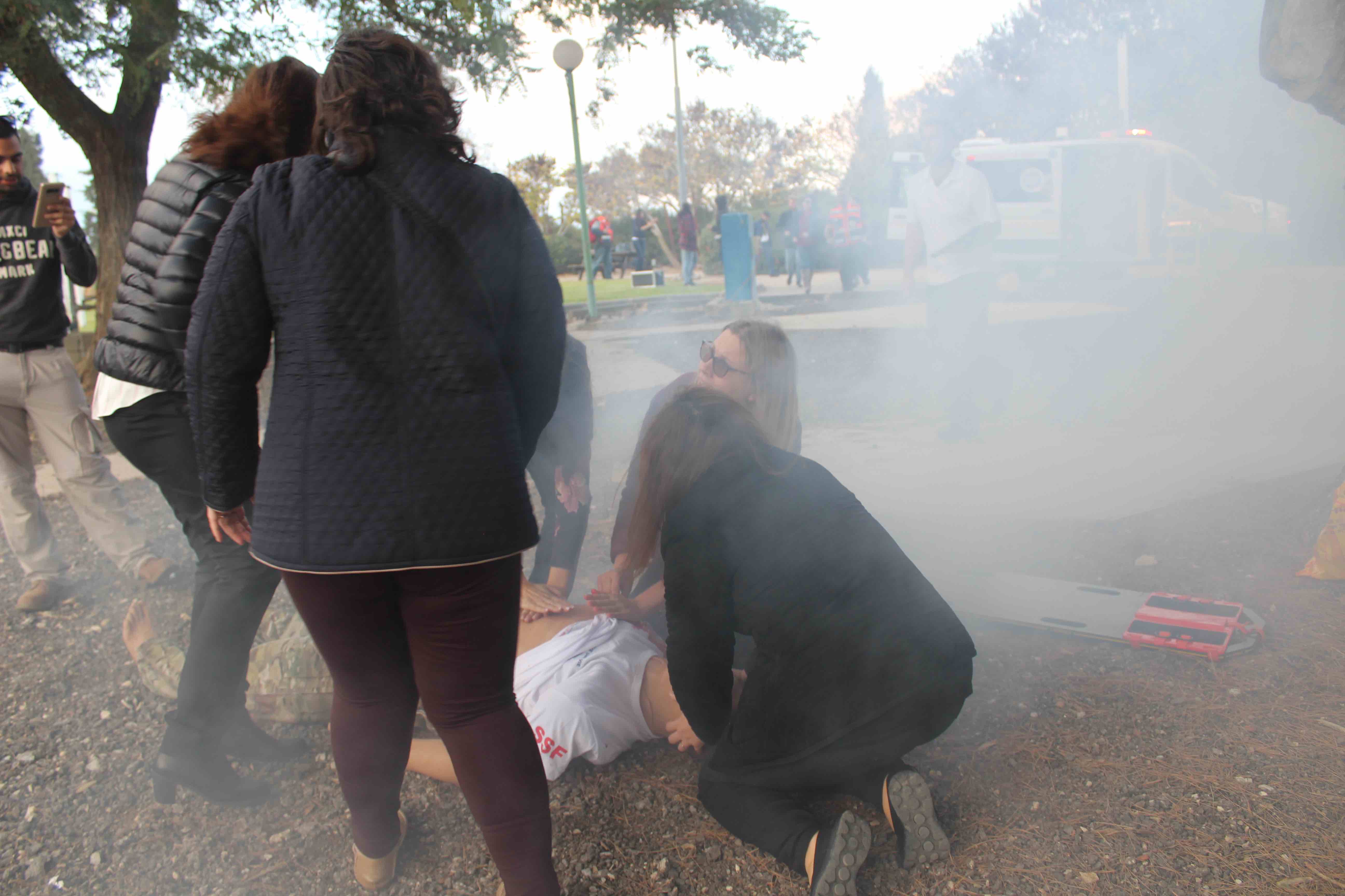 Exercice de simulation, Israël, février 2018