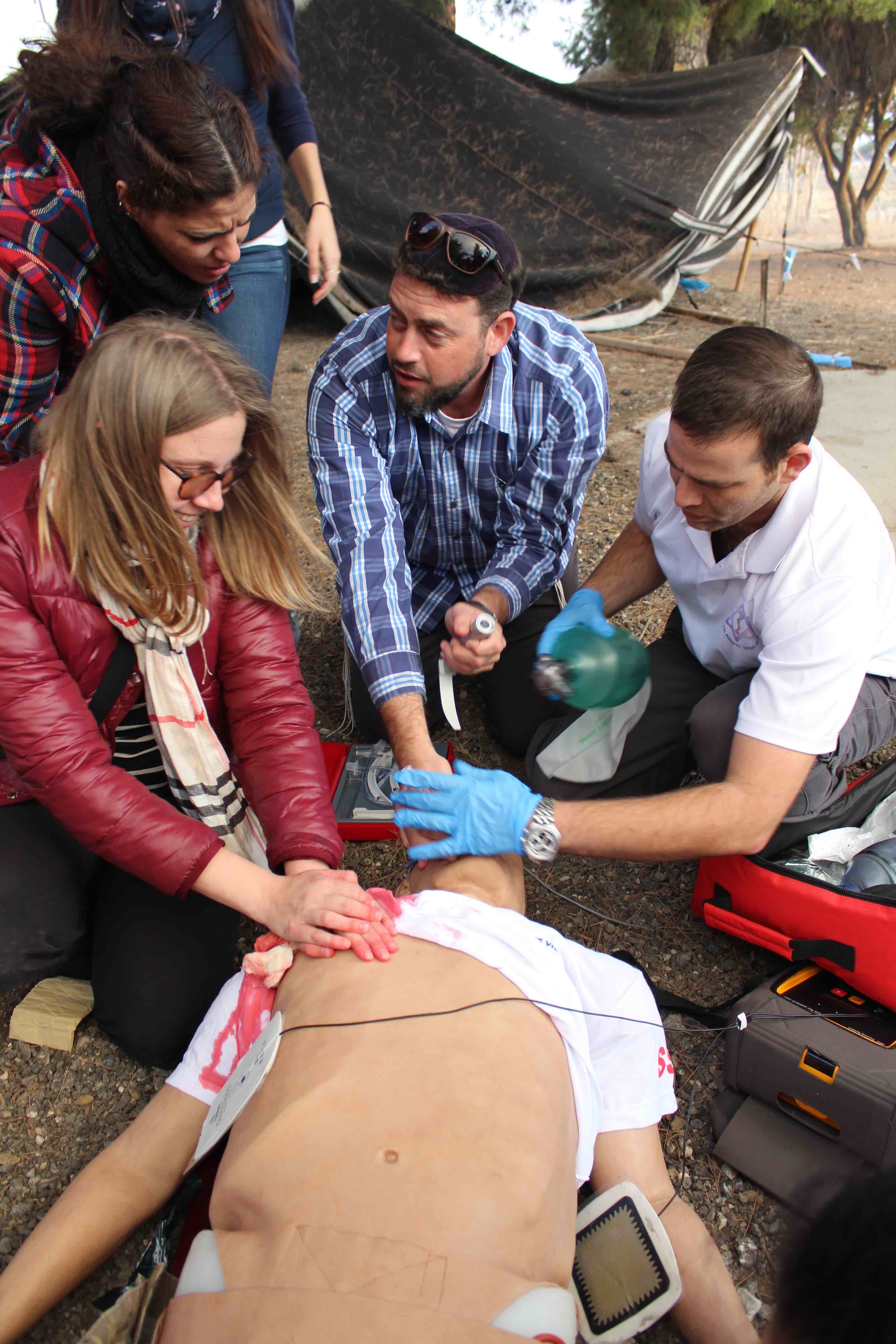 Exercice de simulation, Israël, février 2018