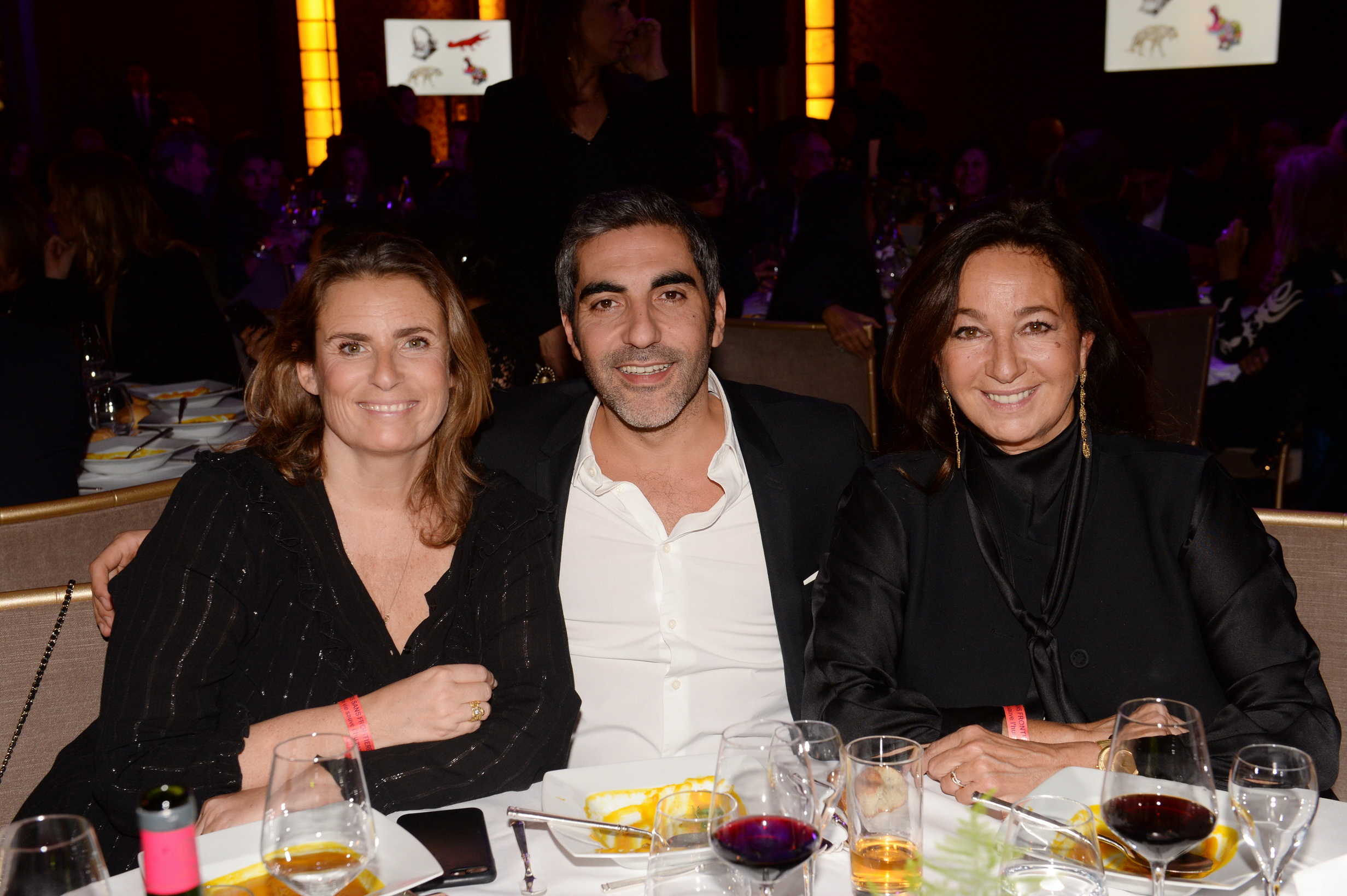 Lisa Azuelos, Ary Abittan et Katia Toledano