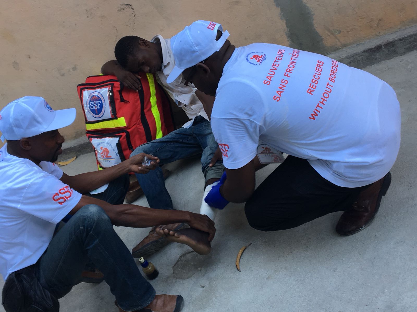 intervention à Port Au Prince, le 9 Juillet 2018