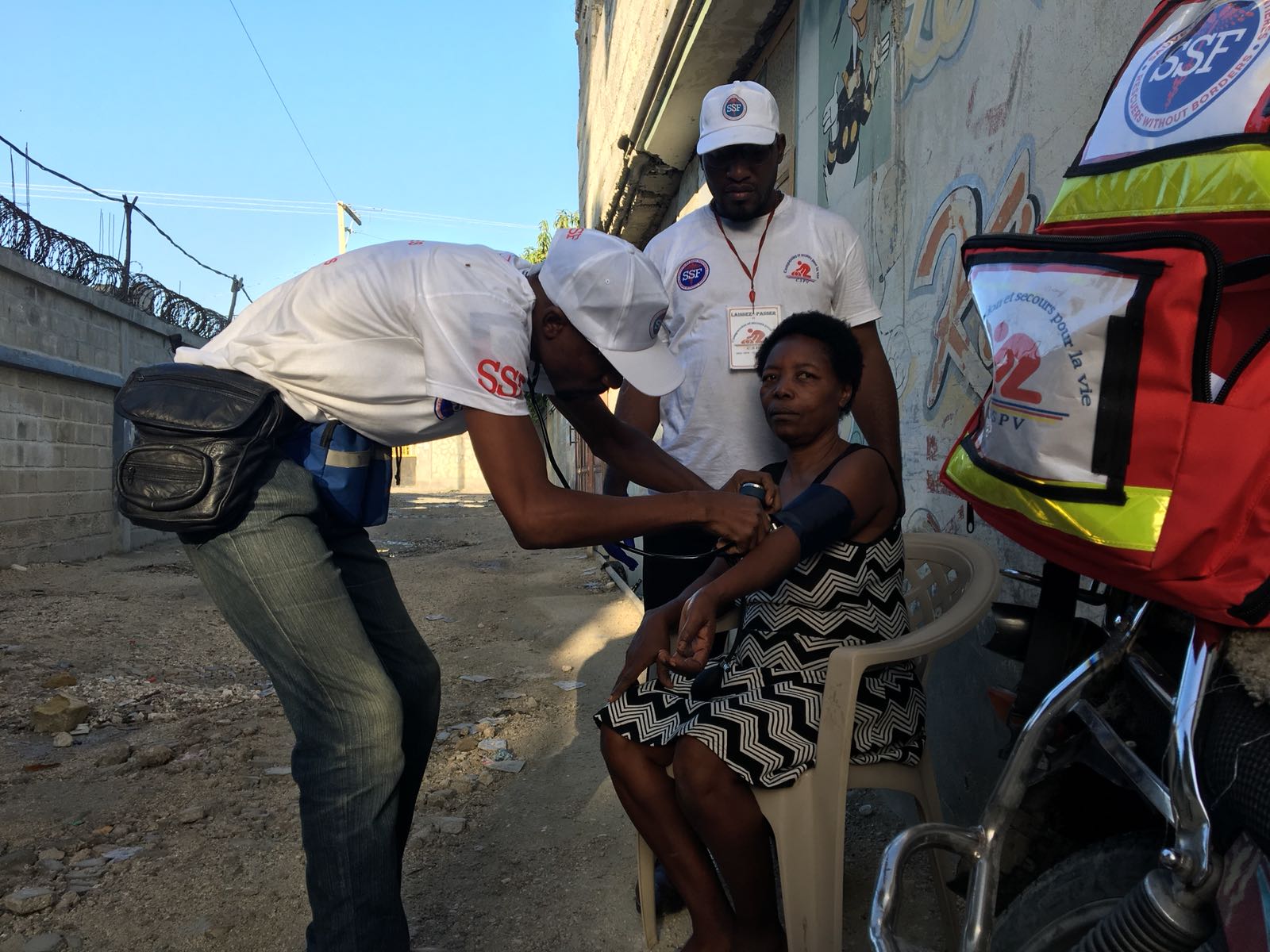 intervention à Port Au Prince, le 9 Juillet 2018