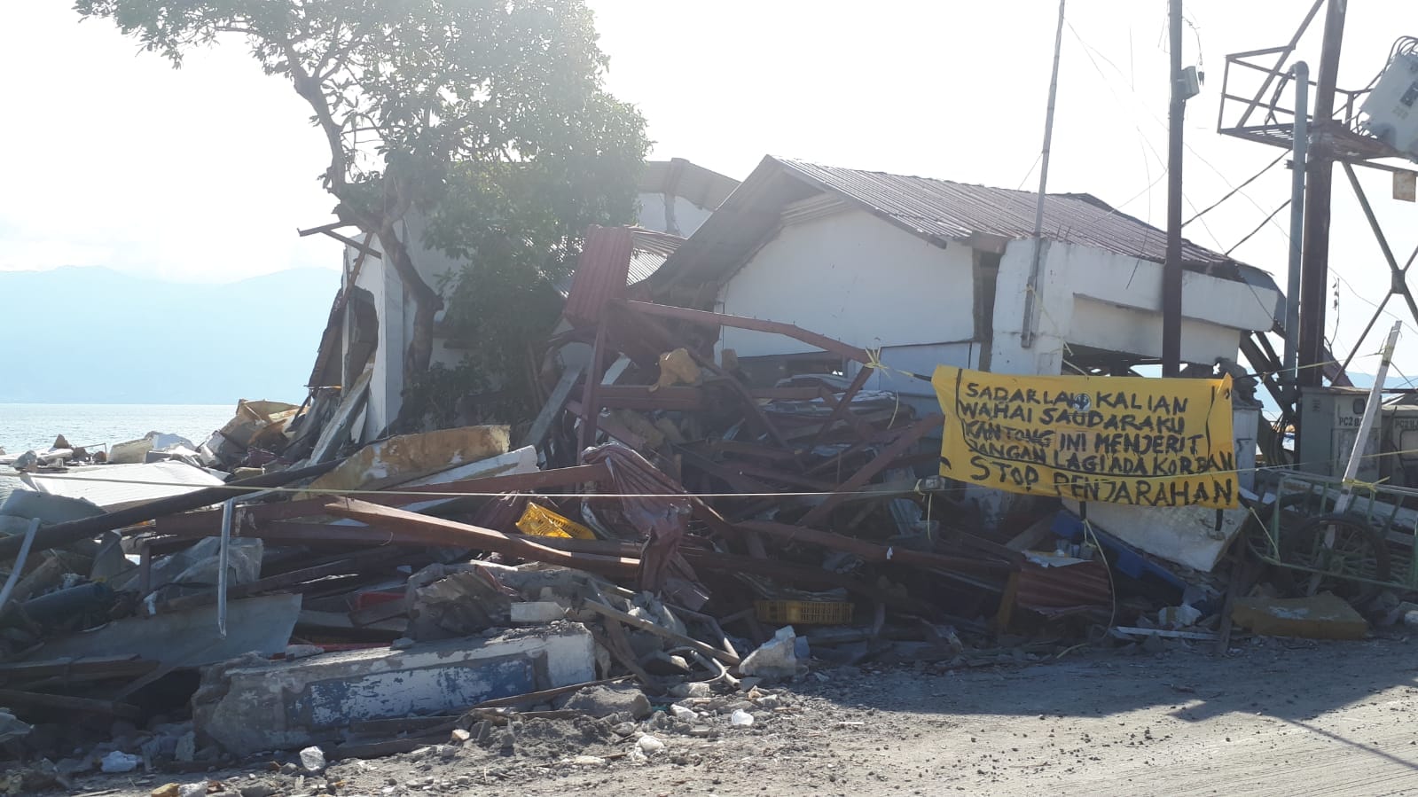 Sur la route de Gorontalo-Palu, octobre 2018