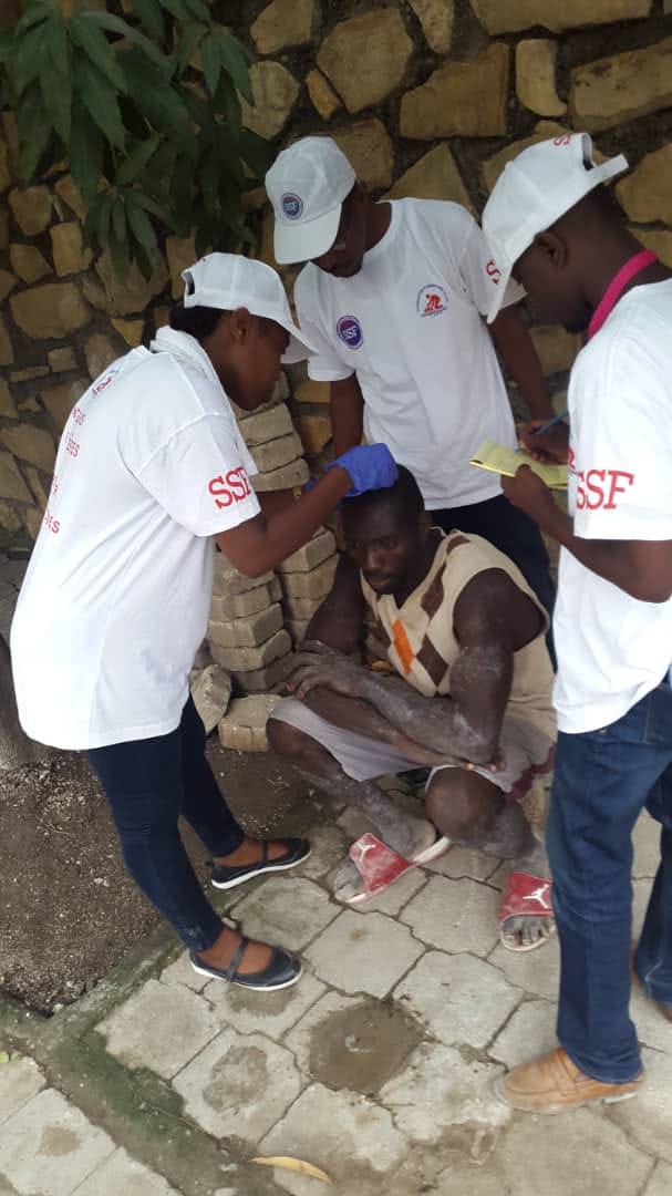 Soins aux blessés du tremblement de terre, octobre 2018, Haïti