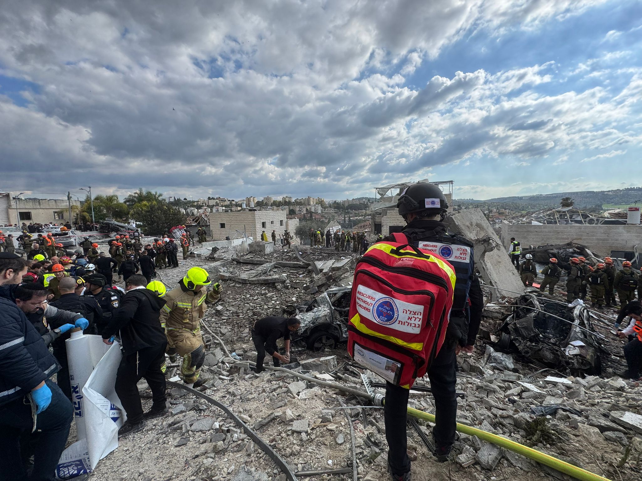 Guerre Iran-Israël. SSF en mission de secours en Israël
